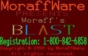 Moraff's Blast I title