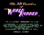 3-D WorldRunner title