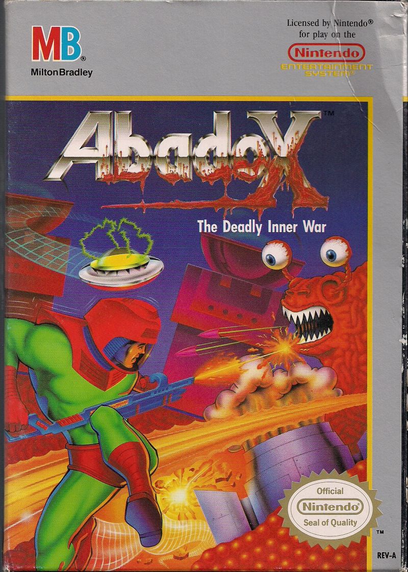 Abadox - The Deadly Inner War front