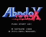 Abadox - The Deadly Inner War title