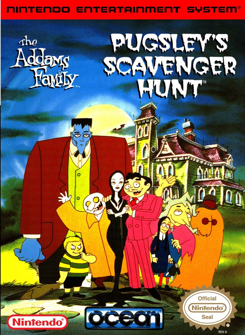 The Addams Family Pugsley's Scavenger Hunt front