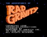 Adventures of Rad Gravity title
