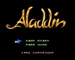 Disney's Aladdin NES title