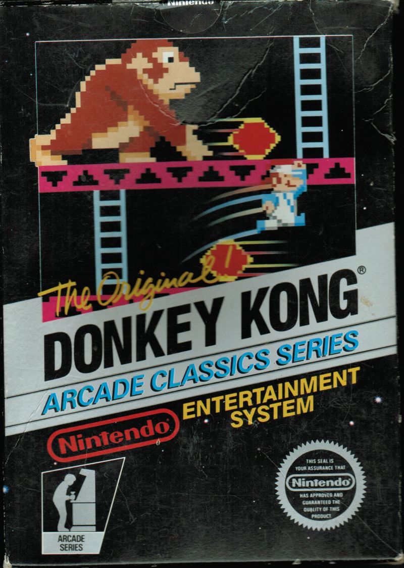 Donkey Kong front nes