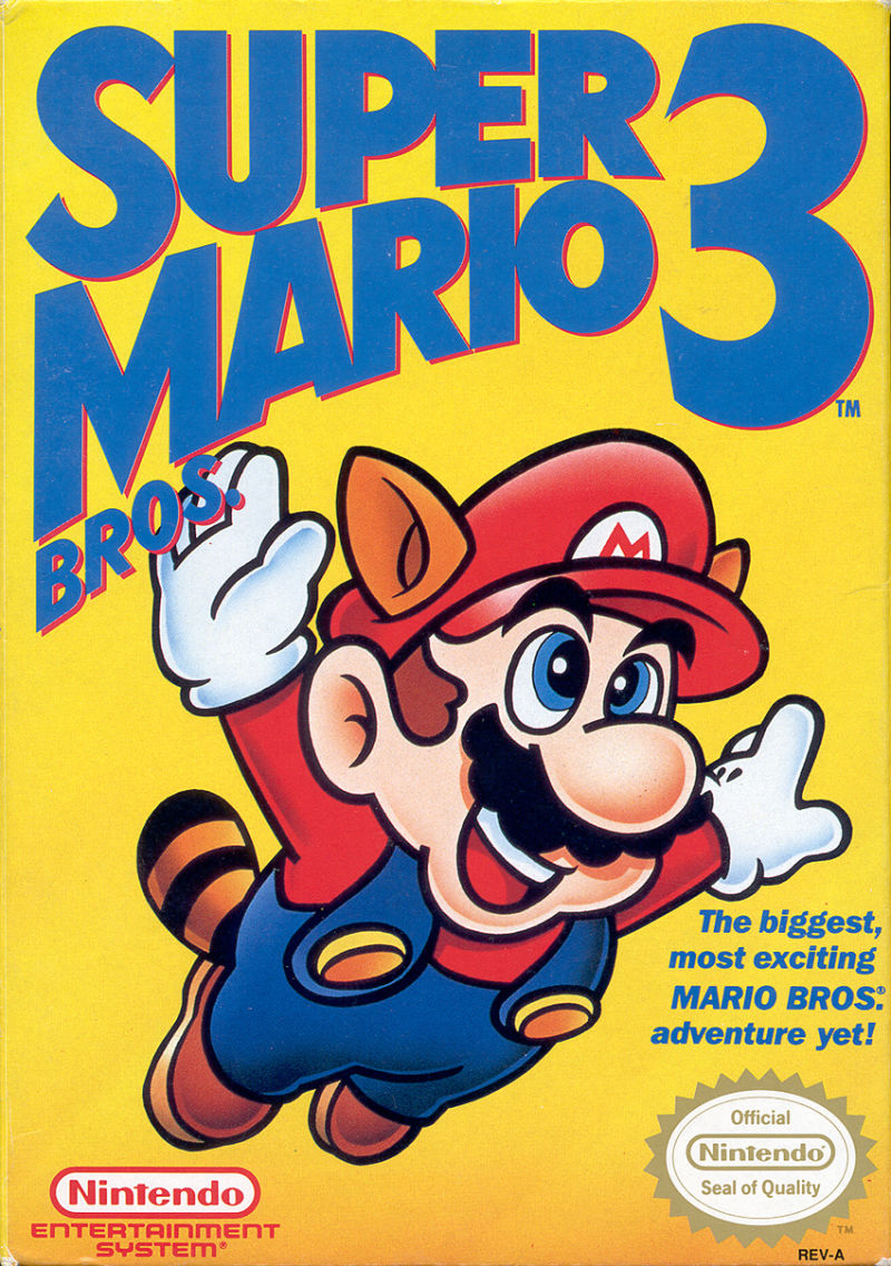Super Mario Bros. 3 front