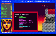 Jill of the Jungle - Jill Goes Underground menu