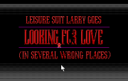 Leisure Suit Larry 2 - Goes Looking for Love (In Several Wrong Places) title